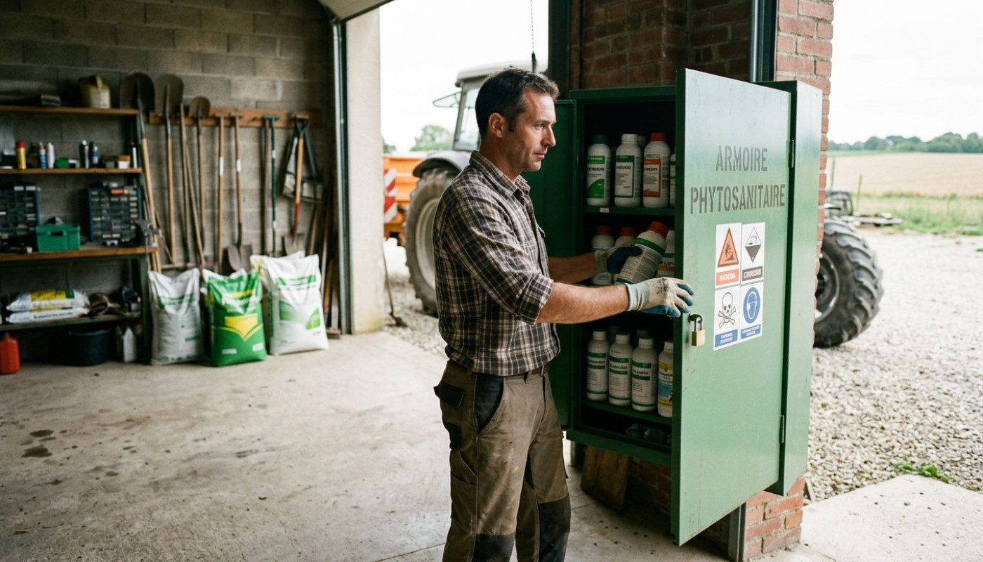 Adoptez l’armoire phytosanitaire, le réflexe sécurité qui change l’agriculture moderne